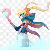 卡通美少女