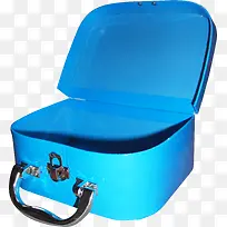 蓝色漂亮行李箱