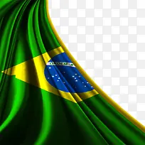 折叠巴西国旗