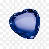 蓝宝石心形