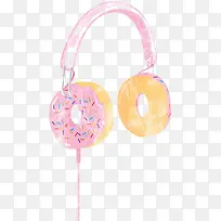 甜甜圈耳机
