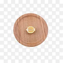 高清木头纹理柠檬