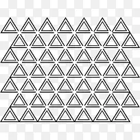 几何三角花纹
