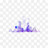 高清创意紫色设计科技感合成