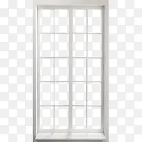 白色简约窗户玻璃装饰