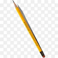 高清黄色铅笔文具