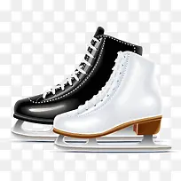 矢量溜冰鞋