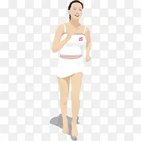 女运动员