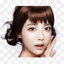 高清摄影韩国脸部造型