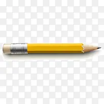 黄色铅笔仿真