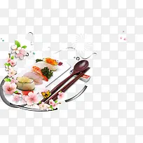 韩国美食网页素材