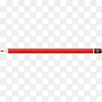 红色创意铅笔
