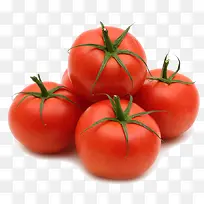 番茄实物摄影