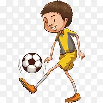小学男生足球比赛