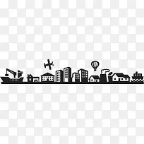 城市建筑矢量素材