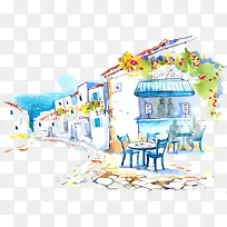 插画建筑