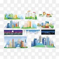 城市建筑图