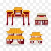 中国风古典房屋建筑