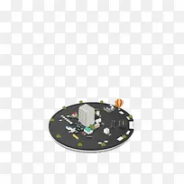 扁平化建筑图