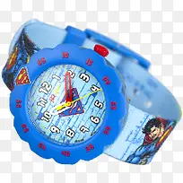 儿童蓝色手表开学季