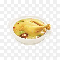金黄色鸡汤