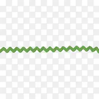 绿色绳索分割符