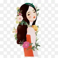唯美插画
