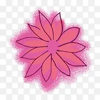 彩色花卉花瓣背景装饰图案