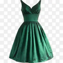 绿色时尚女式裙子