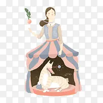 蓬蓬裙下的世界
