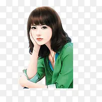 美女