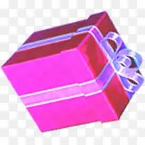 粉红色的礼盒高清素材