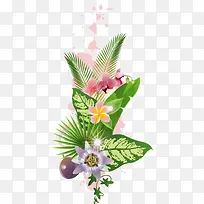手绘鲜花