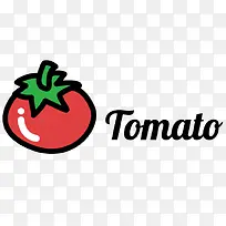 tomato西红柿卡通素材