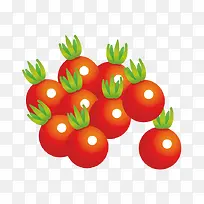 矢量小西红柿