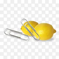 回形针水果柠檬