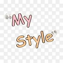 my style