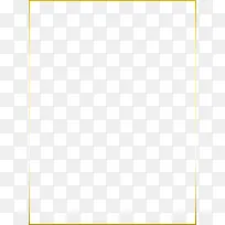 金色正方形线条花边