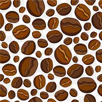 矢量咖啡豆