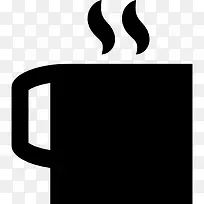 咖啡或茶的杯子图标