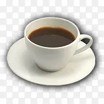 咖啡杯实物元素