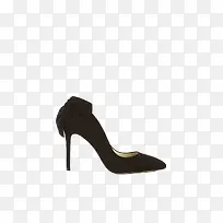 黑色高跟鞋特色设计时尚鞋子