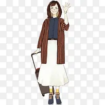 卡通女孩