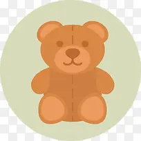 泰迪熊图标