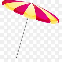 沙滩黄伞