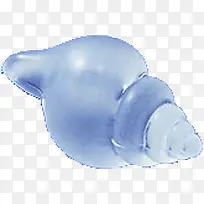 蓝色的海螺