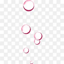 红色梦幻泡泡