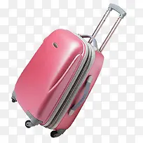 粉色行李