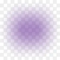 紫色朦胧圆圈