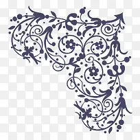 欧式花纹图案